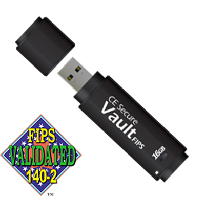Picture of CE Secure Vault USB2 FIPS Flash Drive - ON SALE NOW! (Discontinued)