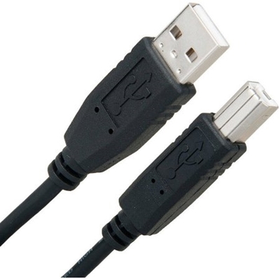 Picture of 3 ft USB 2.0 Cable - A-Male to B-Male